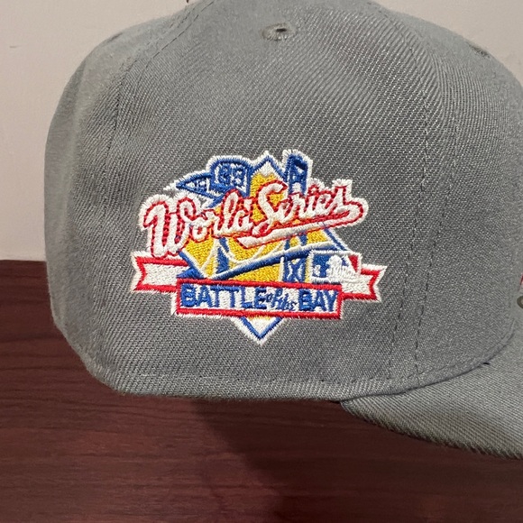 New Era, 59Fifty Fitted Hat, Oakland Athletics, Grey - Picture 2 of 10